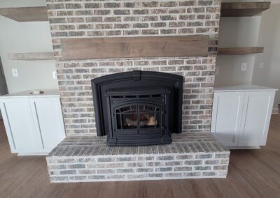 Installed Fireplace Insert