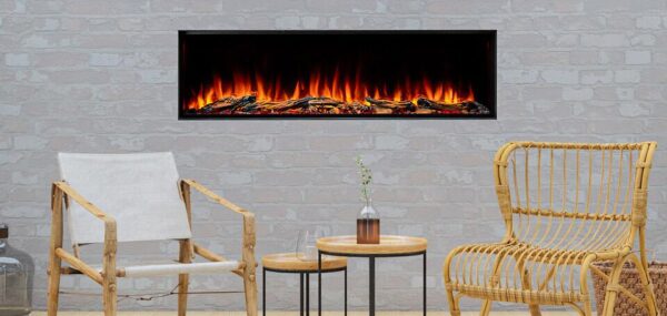 SimpliFire Forum Outdoor Electric Fireplace