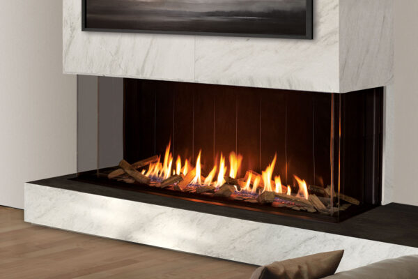 Urbana - U70 Tall Bay Fireplace - Image 3