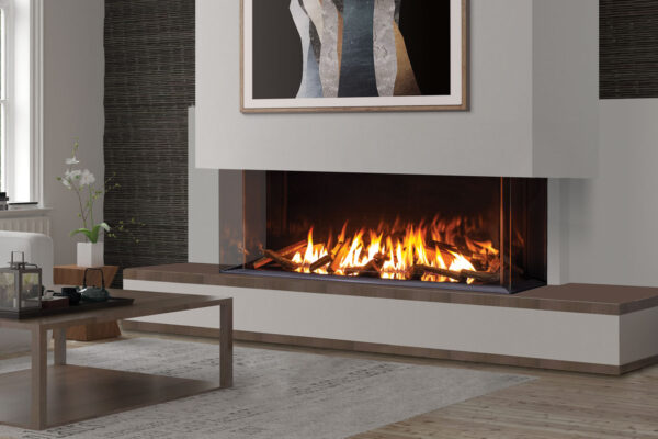 Urbana - U70 Tall Bay Fireplace - Image 4